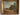 Antique Landscape Oil Painting, Antique French Country Oil Painting, Small French Landscape of a Village Oil Painting, Empire Gold Frame