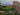 south of france village scene,