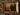 French countryside sunset, antique gilt frame,