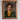 antique French portrait circa 1900, French woman with auburn hair,